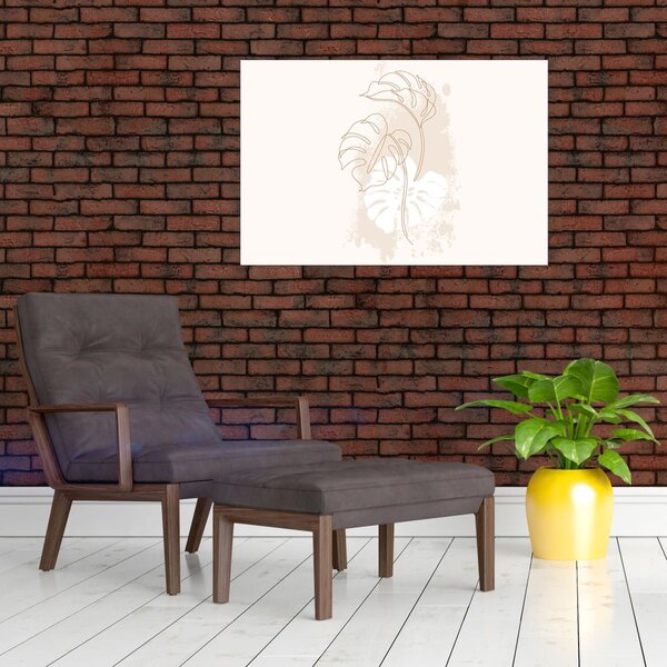 Slika - Linijska slika čudovišta N⁰1 (90x60 cm)