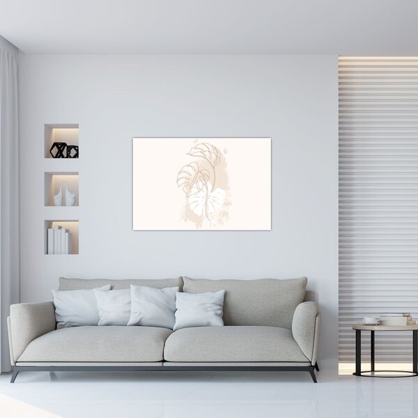 Slika - Linijska slika čudovišta N⁰1 (90x60 cm)