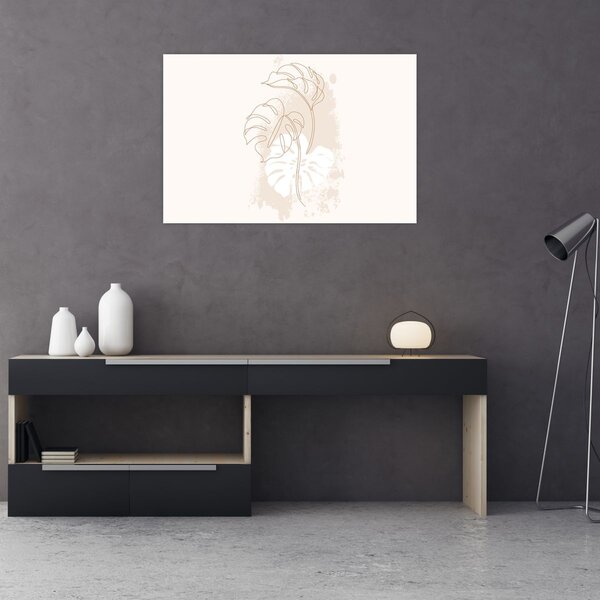 Slika - Linijska slika čudovišta N⁰1 (90x60 cm)