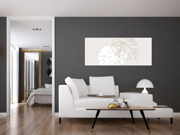 Slika - Linijska slika čudovišta N⁰2 (120x50 cm)