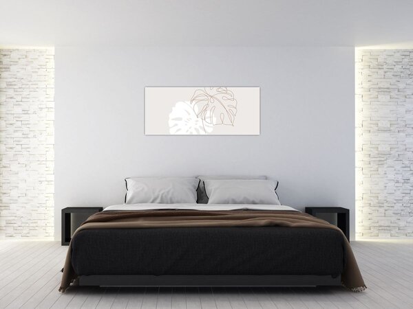 Slika - Linijska slika čudovišta N⁰2 (120x50 cm)