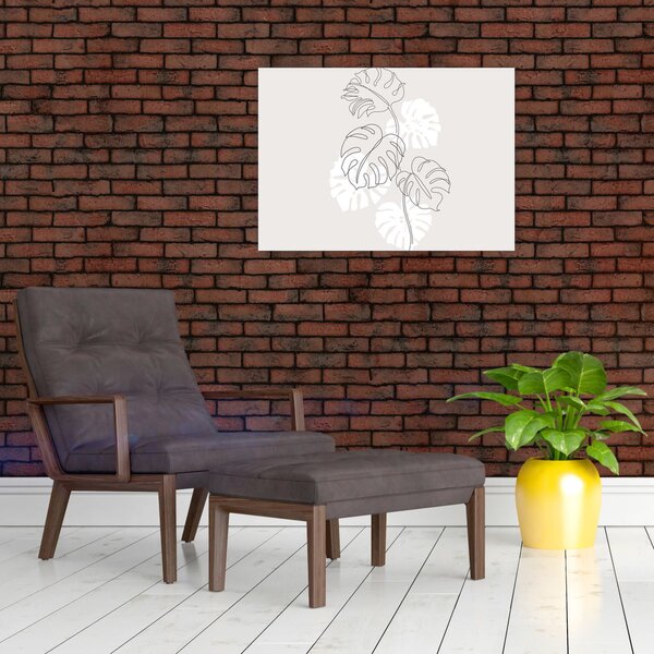 Slika - Linijska slika čudovišta N⁰3 (70x50 cm)