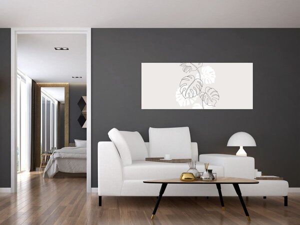 Slika - Linijska slika čudovišta N⁰3 (120x50 cm)