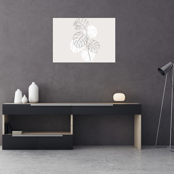 Slika - Linijska slika čudovišta N⁰3 (70x50 cm)