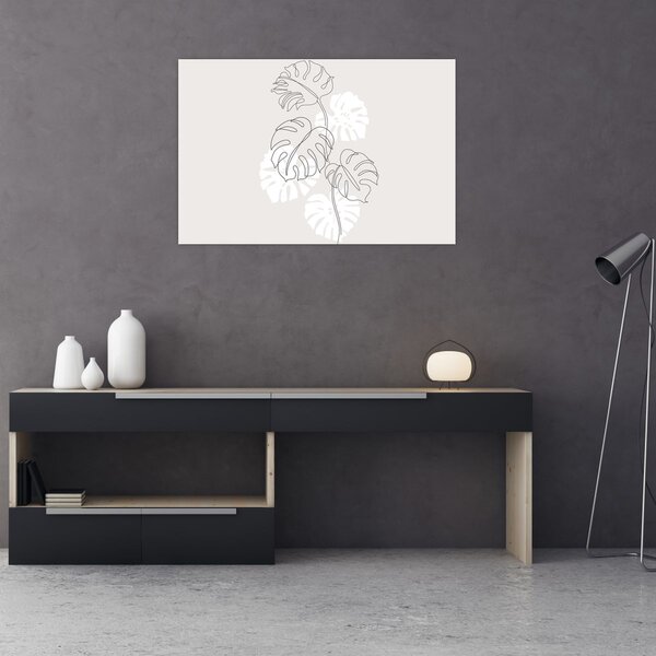 Slika - Linijska slika čudovišta N⁰3 (90x60 cm)