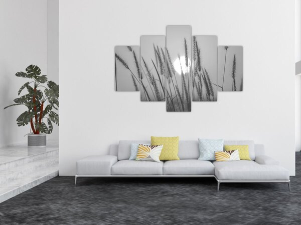 Slika - Livada u zalasku sunca (150x105 cm)