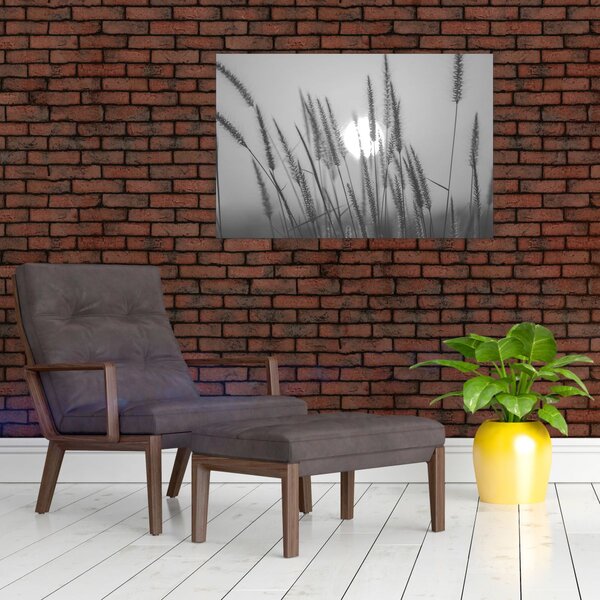 Slika - Livada u zalasku sunca (90x60 cm)