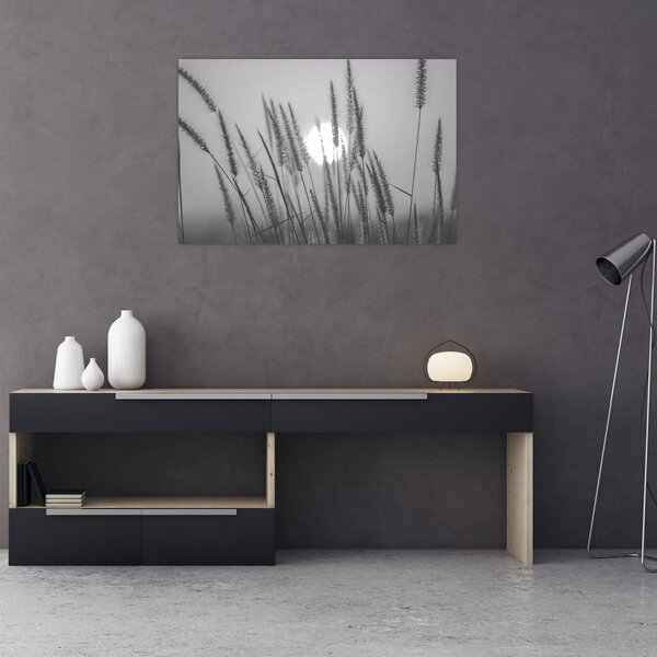 Slika - Livada u zalasku sunca (90x60 cm)