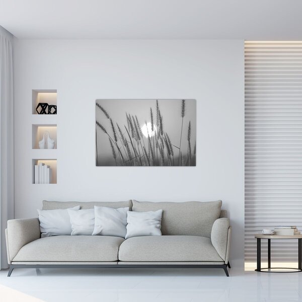Slika - Livada u zalasku sunca (90x60 cm)
