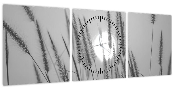 Slika - Livada u zalasku sunca (sa satom) (90x30 cm)