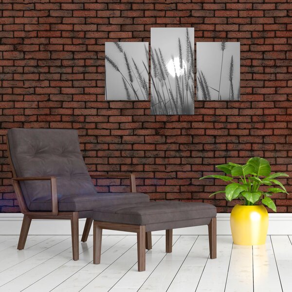 Slika - Livada u zalasku sunca (90x60 cm)