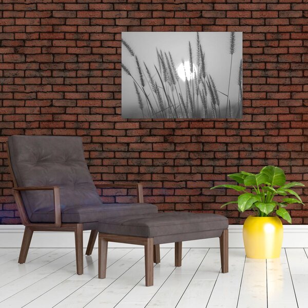 Slika - Livada u zalasku sunca (70x50 cm)