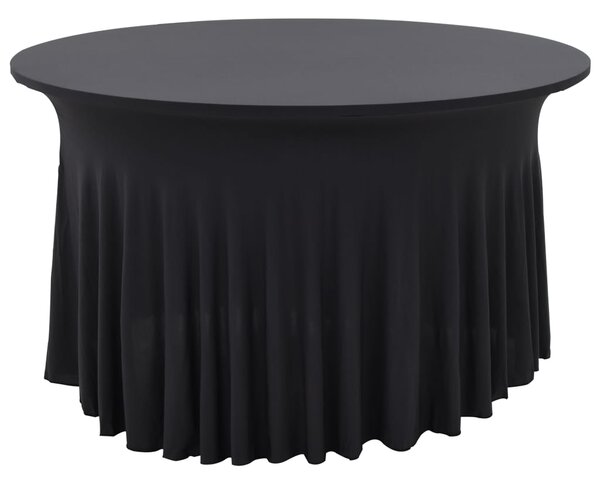 VidaXL Rastezljive navlake za stol 2 kom duge 180 x 74 cm antracit
