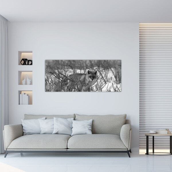 Slika - Lisica zimi (120x50 cm)