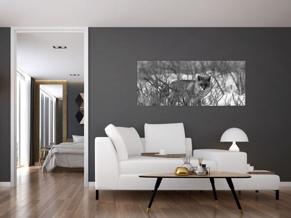 Slika - Lisica zimi (120x50 cm)