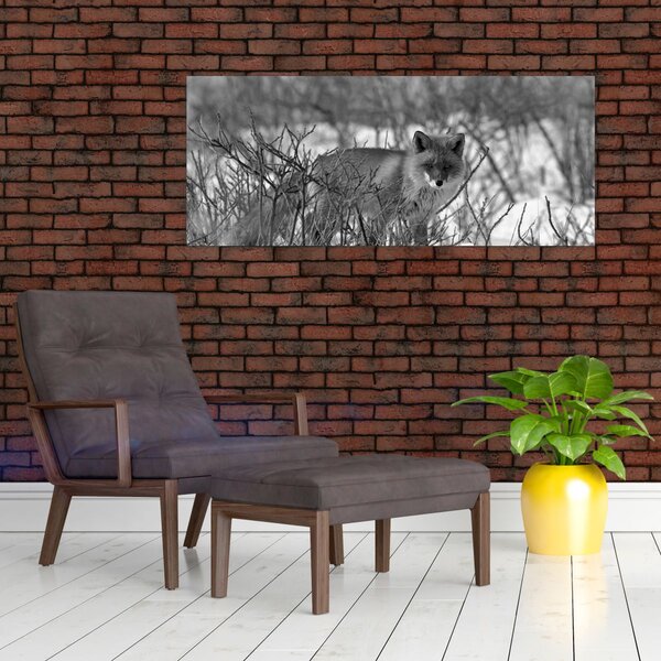 Slika - Lisica zimi (120x50 cm)