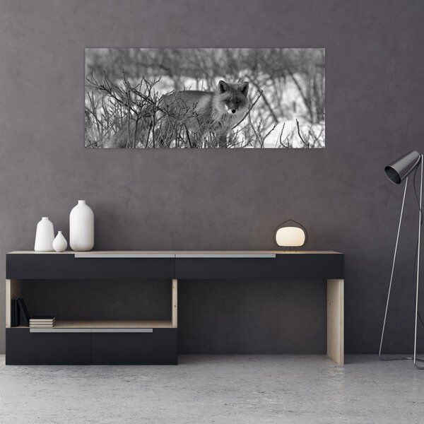 Slika - Lisica zimi (120x50 cm)
