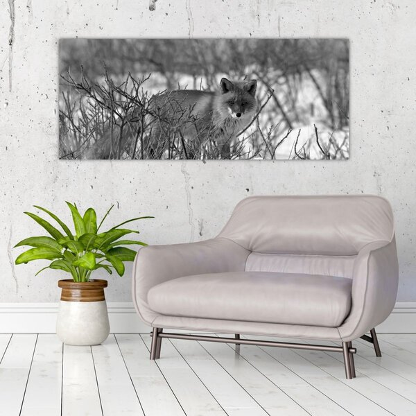 Slika - Lisica zimi (120x50 cm)