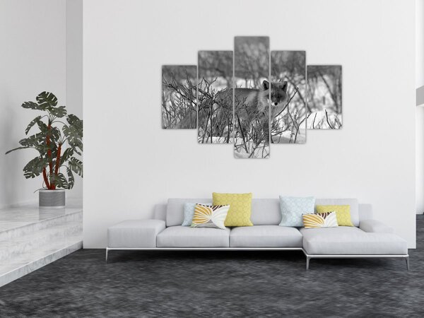 Slika - Lisica zimi (150x105 cm)
