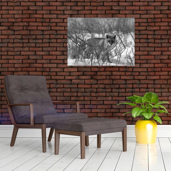 Slika - Lisica zimi (70x50 cm)
