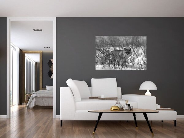 Slika - Lisica zimi (90x60 cm)