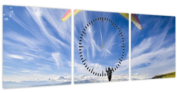 Slika - Paragliding (sa satom) (90x30 cm)