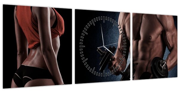Slika - Fitness (sa satom) (90x30 cm)