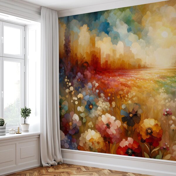 Foto tapeta - Šarena livada (147x102 cm)