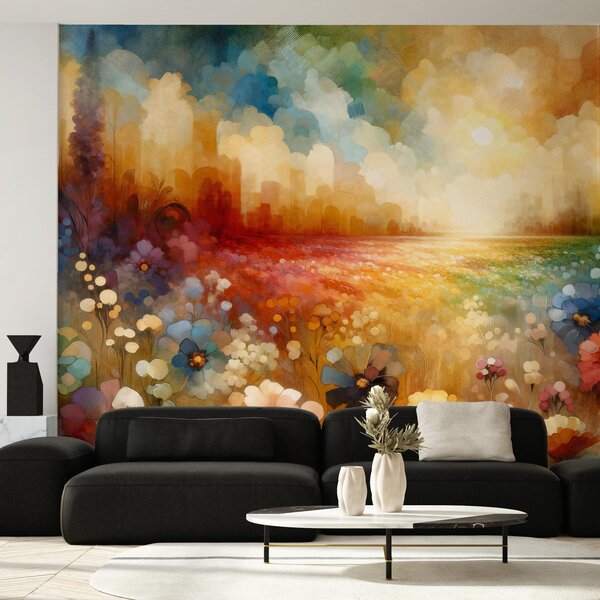 Foto tapeta - Šarena livada (147x102 cm)