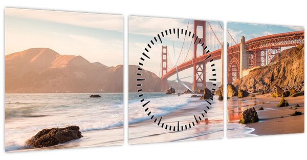 Slika - Golden Gate Bridge (sa satom) (90x30 cm)