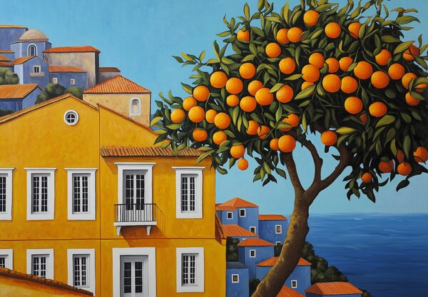 Foto tapeta - Narančino drvo (147x102 cm)