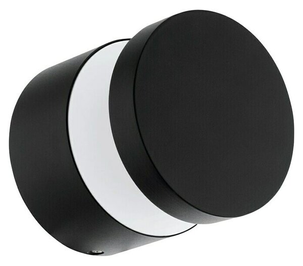 Eglo Vanjska zidna LED svjetiljka Melzo (11 W, IP44, Crne boje, Promjer: 13 cm)