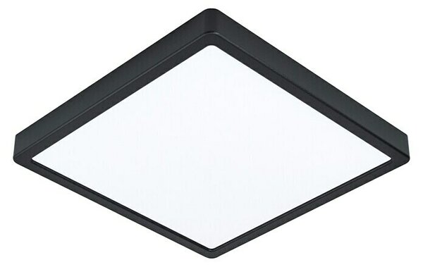 Eglo Fueva 5 LED stropna svjetiljka (20 W, 28,5 x 28,5 x 2,8 cm, Crne boje, Neutralno bijelo)