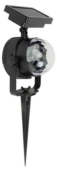 Ferotehna Solarna svjetiljka (Crne boje, RGB upravljanje bojom, IP44)