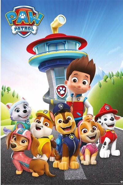 Poster Paw Patrol - Ready for Action, (61 x 91.5 cm)