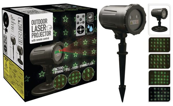 Ambiance laserski božićni projektor