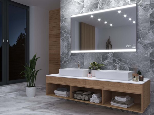 Ogledalo s LED osvjetljenjem M13 premium