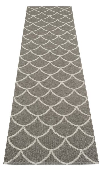 Siva unutarnja i vanjska staza 70x300 cm Kotte Charcoal – Pappelina