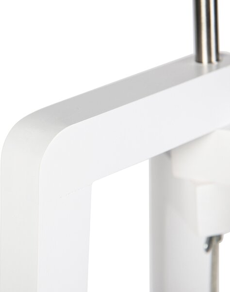 Moderna podna lampa bijela bez sjenila - Puros