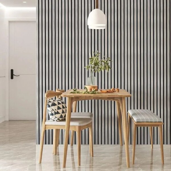 Woodypanel™ Ojačana Samoljepljiva Zidna Obloga – Rola 10 m (6 m²), Svijetli hrast