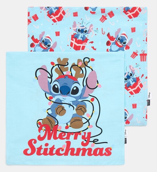 Sinsay - Set ukrasnih jastučnica s božićnim motivom Stitch