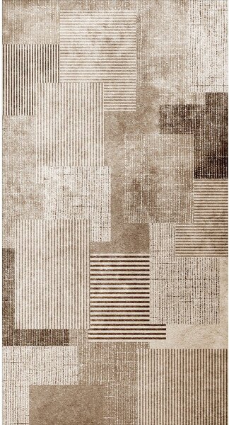 Bež periv tepih 50x80 cm Cubo – Vitaus