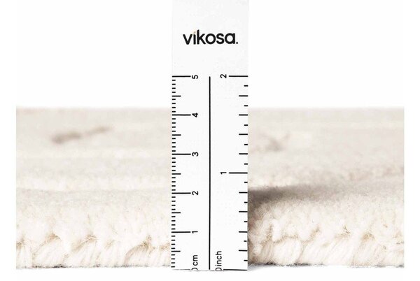 Krem ručno rađen vunen tepih 160x230 cm Arcura – Vikosa