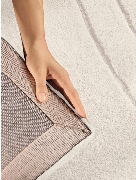 Krem ručno rađen vunen tepih 160x230 cm Arcura – Vikosa