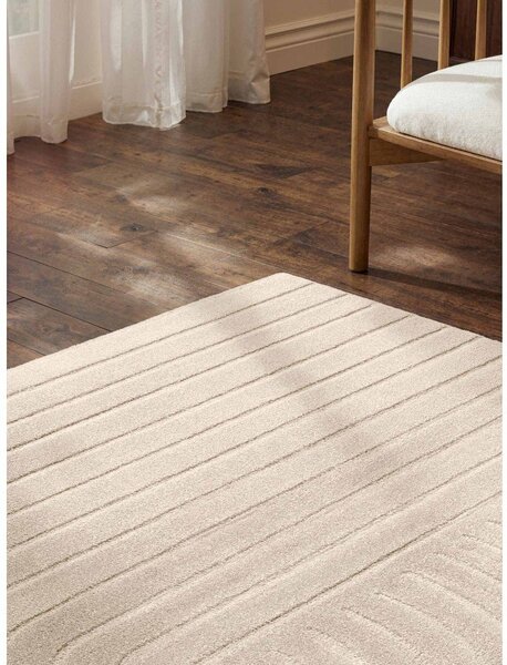 Krem ručno rađen vunen tepih 160x230 cm Arcura – Vikosa