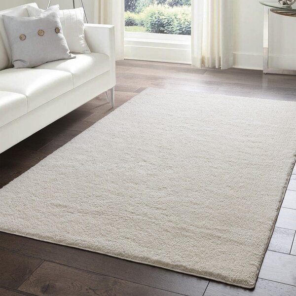 Periv tepih boje slonovače 80x150 cm Super Snug – Asiatic Carpets