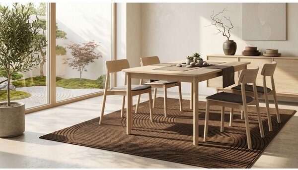 Smeđi tepih 120x170 cm Zephyr – ESTE