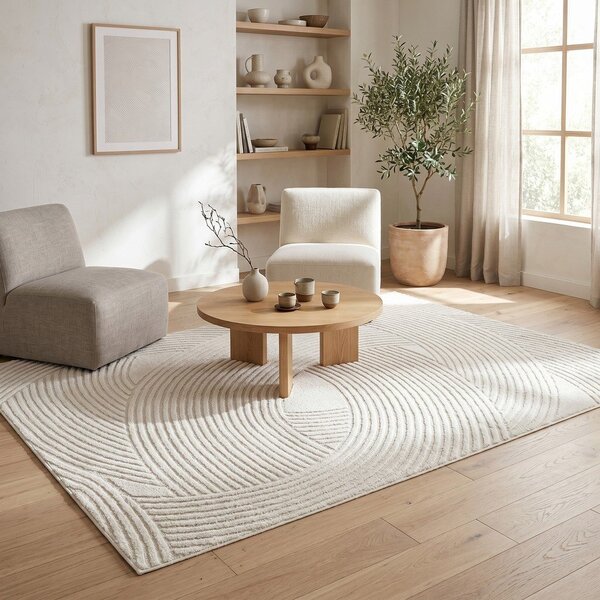 Krem tepih 120x170 cm Zephyr – ESTE