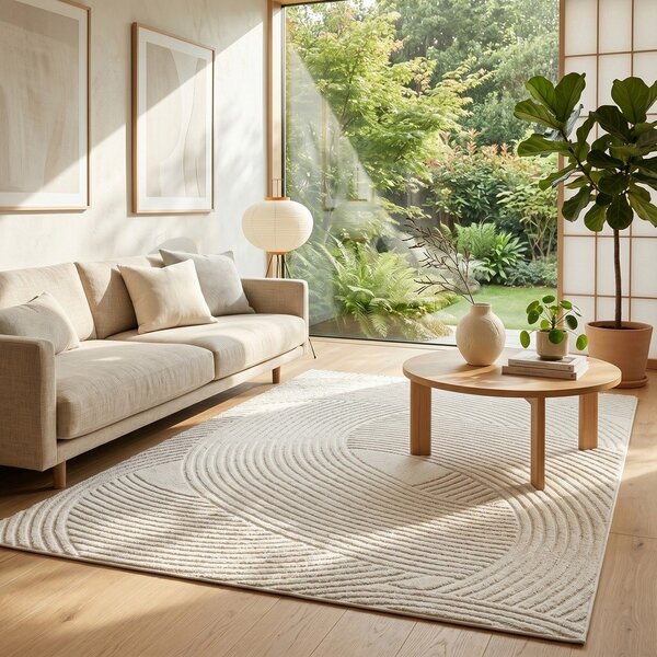 Krem tepih 120x170 cm Zephyr – ESTE