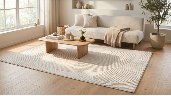 Krem tepih 120x170 cm Zephyr – ESTE